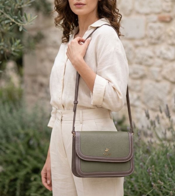Beverly Hills Polo Club  Crossbody Bags - Olive Cross Body Bags