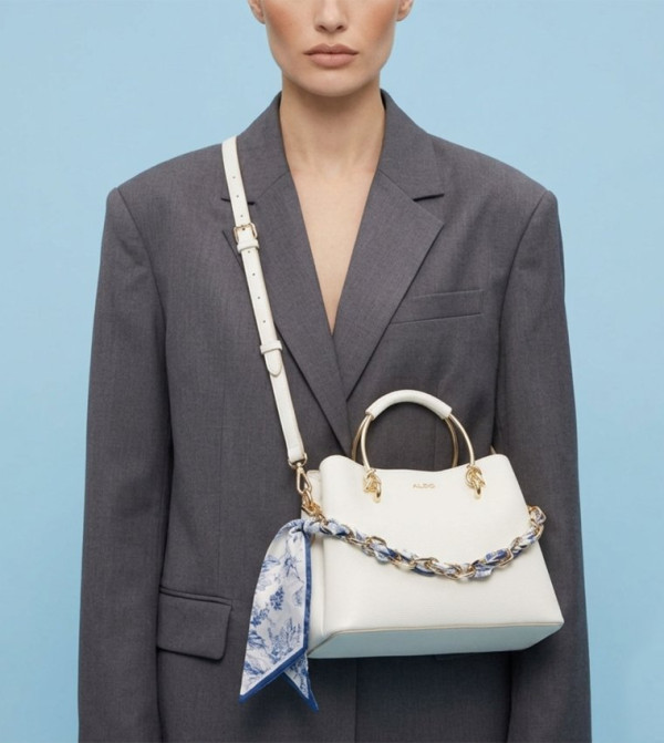 ألدو ألدو - أبيض Satchel Bags