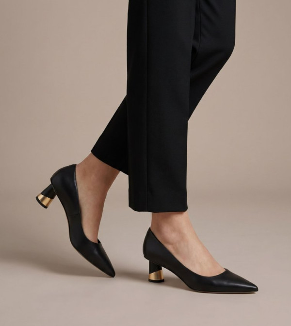Charles & Keith Charles & Keith - Black Block Heels