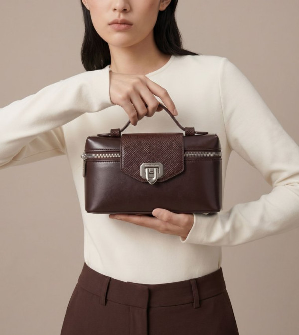 Charles & Keith Charles & Keith - Brown Handheld Bags