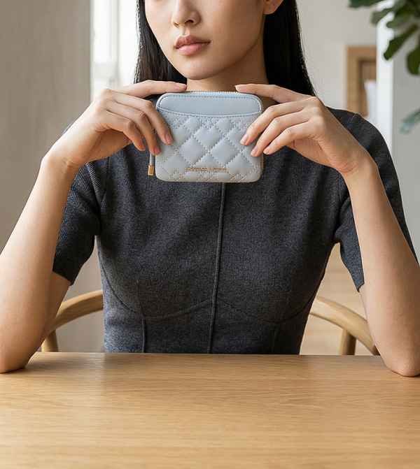 Charles & Keith  Card Holders - Light Blue Card Holders