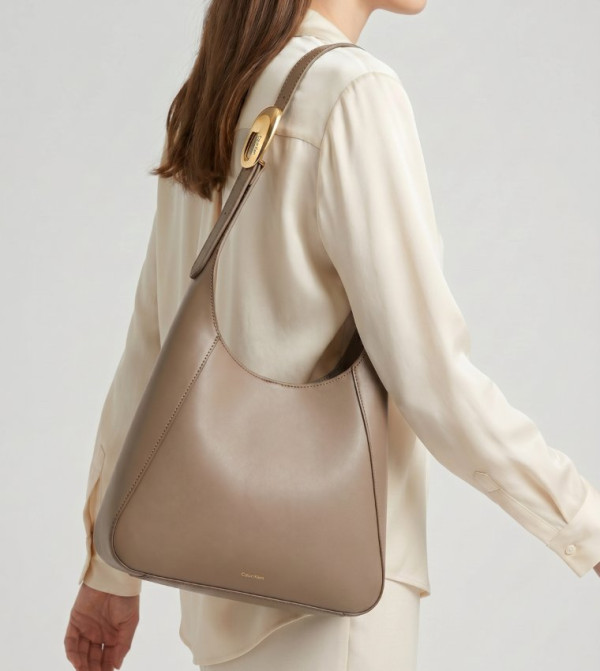 Calvin Klein  Hobo Bags - Taupe Hobo Bags