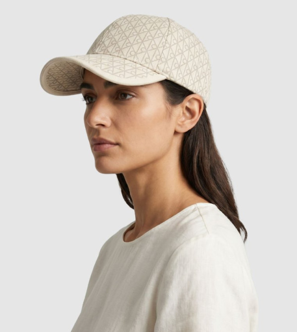 Calvin Klein  Baseball Caps - Off White Baseball Caps