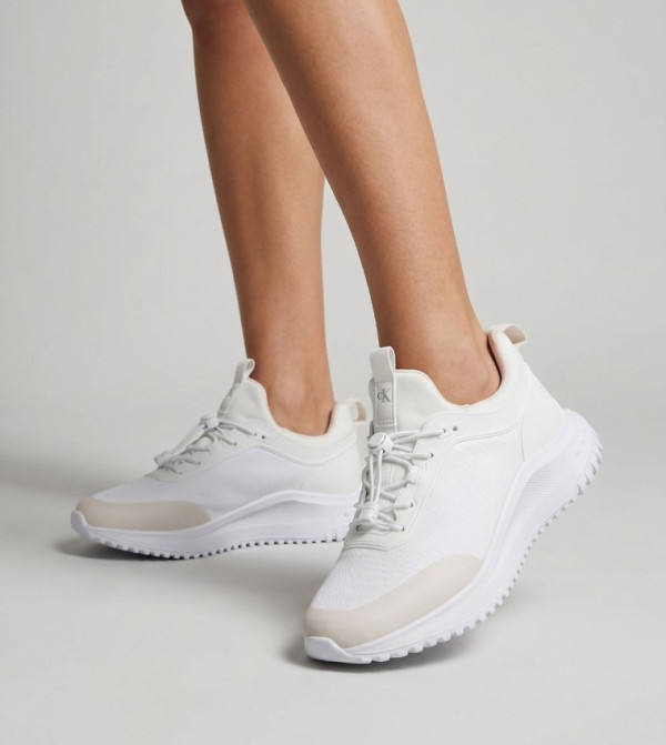 Calvin Klein  Sneakers - White Low Top
