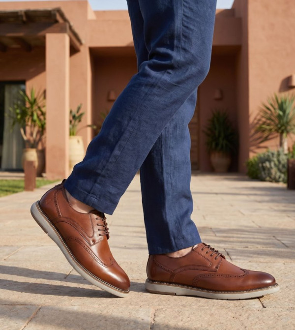 Hush Puppies Hush Puppies - Brown Formal Lace-Up Shoes