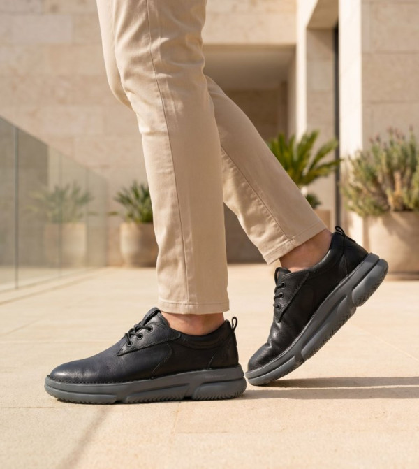 Hush Puppies Hush Puppies - Black Low Top
