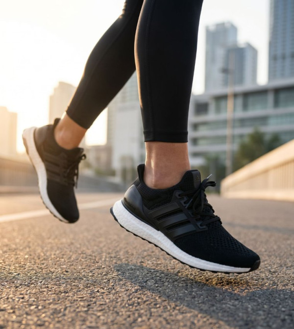 Adidas newrunningmen - Black Running Shoes