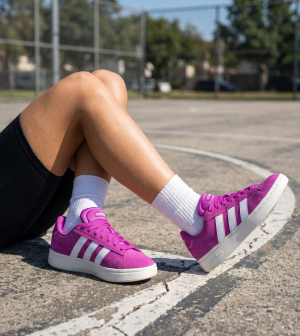 Adidas Adidas - Purple Low Top
