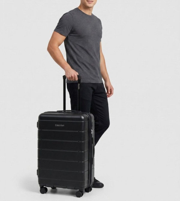 Calvin Klein  Trolley Bags & Luggage - Black Trolley Bags & Luggage
