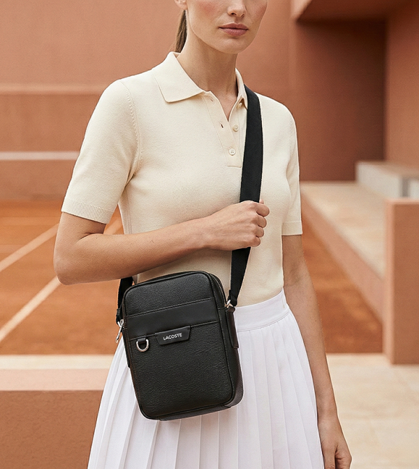 Lacoste  Bags - BLACK Cross Body & Sling Bags