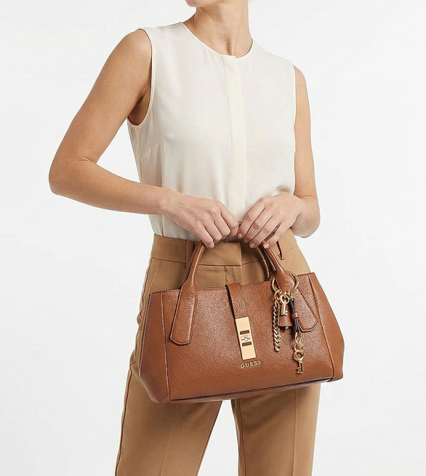 Guess Guess - Tan Satchel Bags