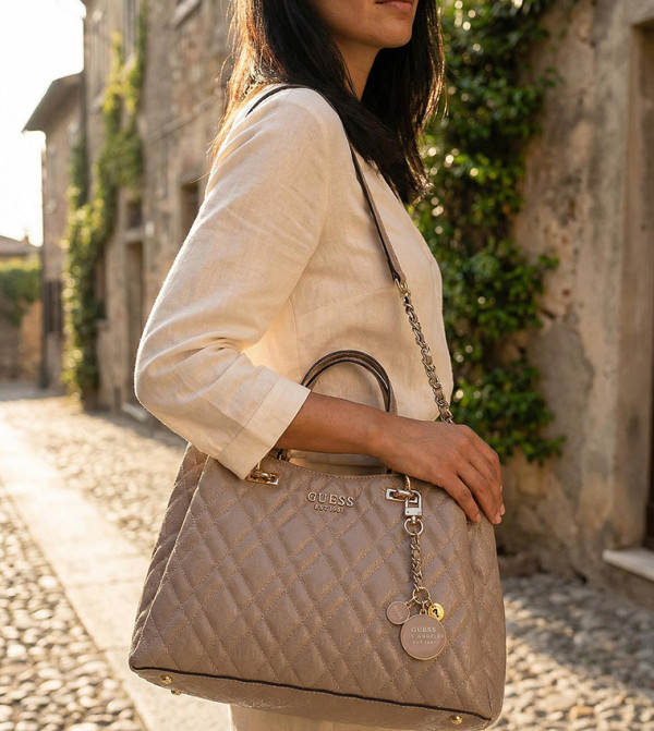 Guess Guess - Brown Satchel Bags
