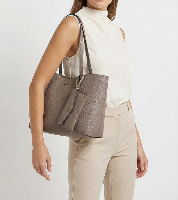 Guess Guess - Taupe Tote Bags