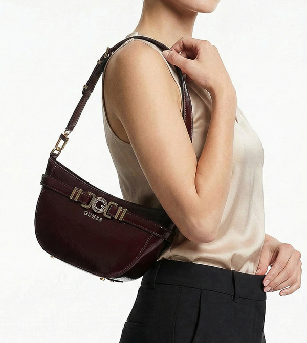 Guess  Shoulder Bags - Burgundy Shoulder bags
