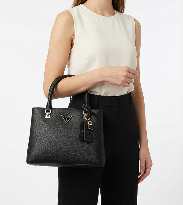 Guess  Bags - Black Satchel Bags