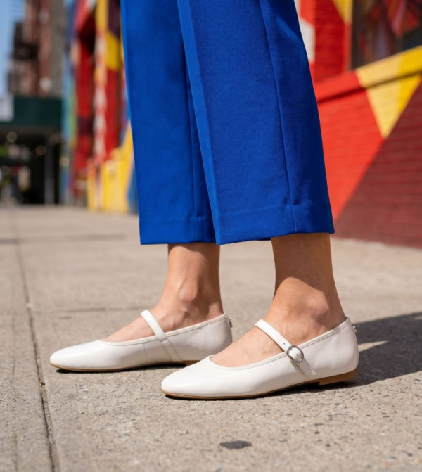 Steve Madden  Sandals - White Mary Janes