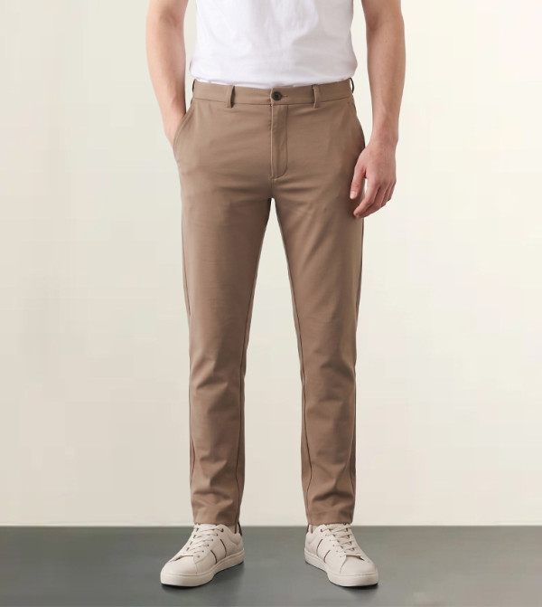 Beverly Hills Polo Club  Pants & Chinos - Khaki Chinos
