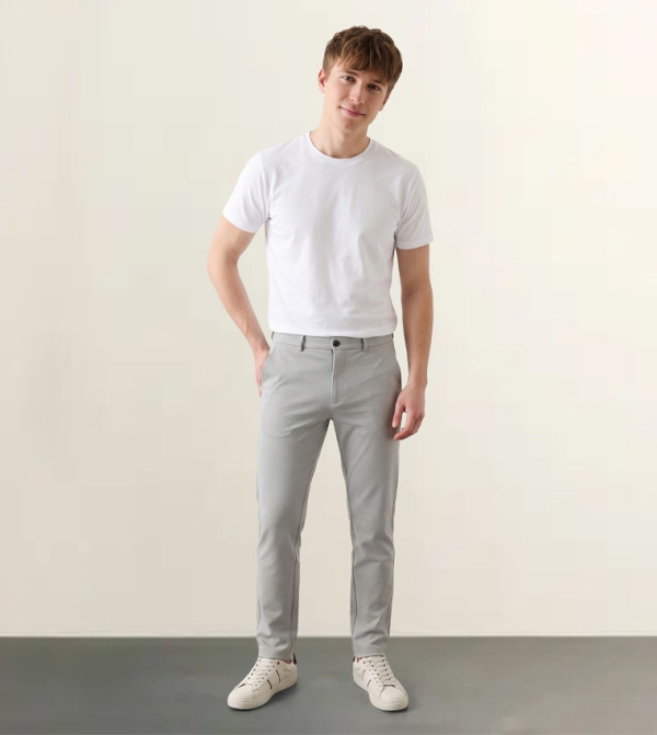 Beverly Hills Polo Club  Chinos - Grey Chinos
