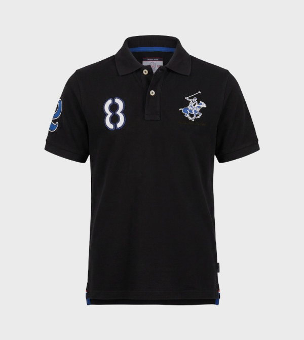 Beverly Hills Polo Club Tops - Black T-Shirts