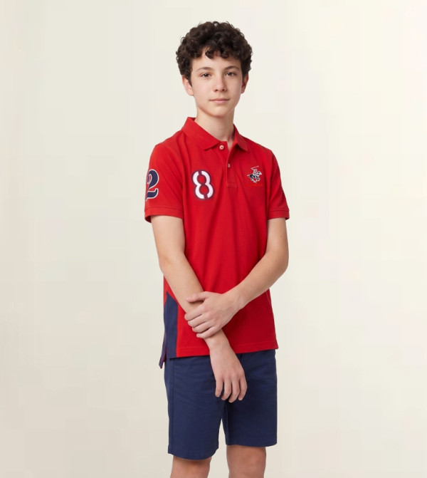 Beverly Hills Polo Club  colorpop-k - Red T-shirts