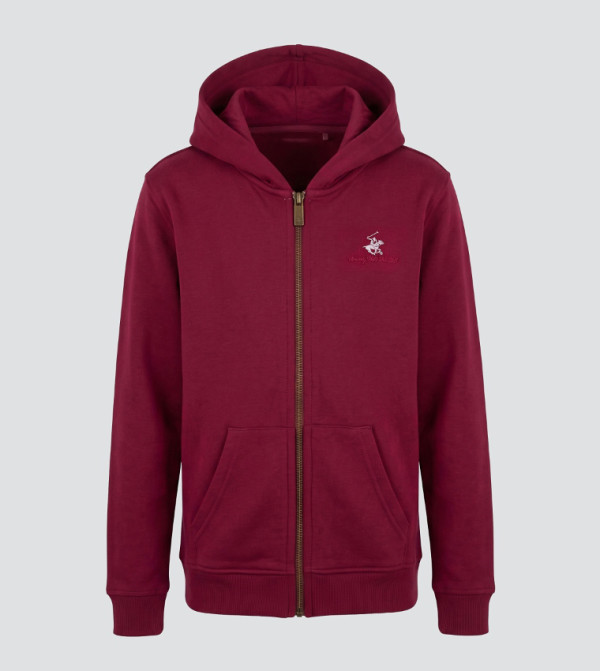 Beverly Hills Polo Club  Hoodies - Red Hoodies
