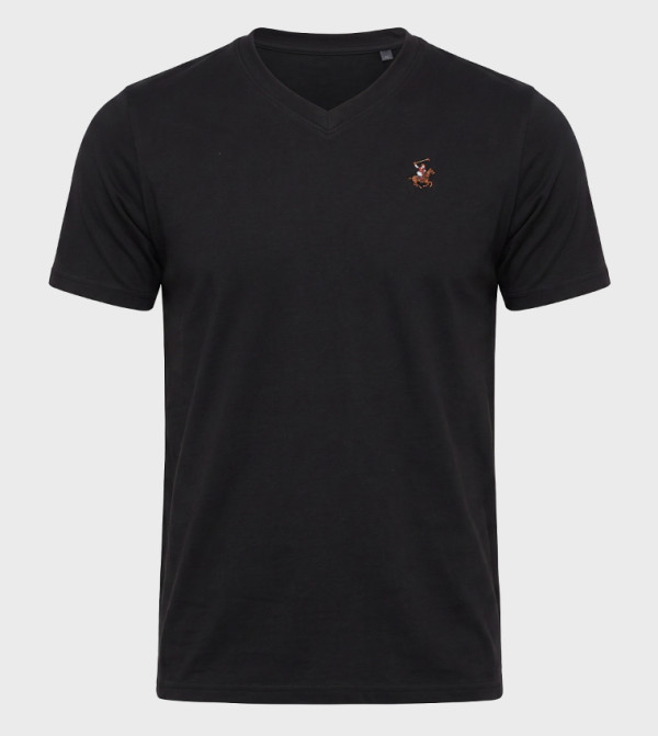 Beverly Hills Polo Club  iftar-ready - Black Casual T-Shirts