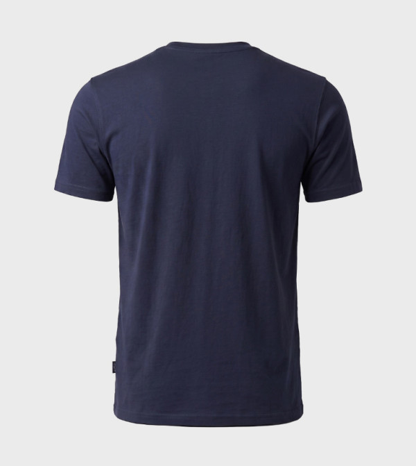 Beverly Hills Polo Club V-Neck T-Shirts - Navy Casual T-Shirts