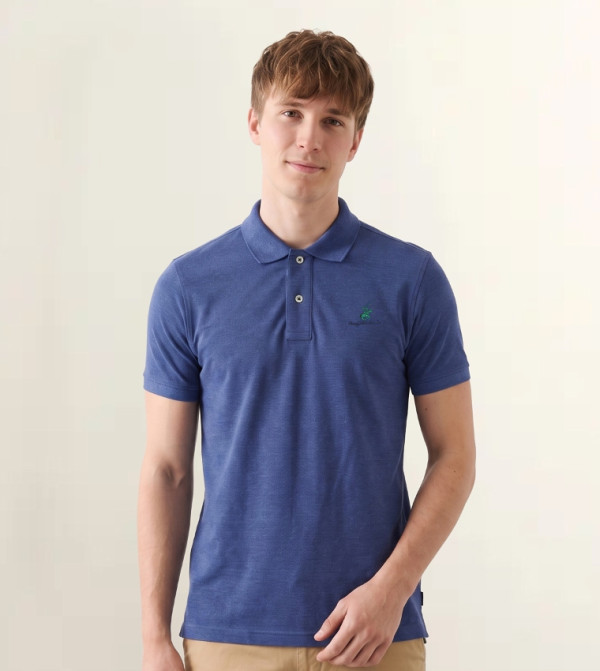 Beverly Hills Polo Club  Collections - Blue Polo T-shirts