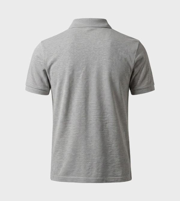 Beverly Hills Polo Club  Clothing - Grey Polo T-shirts