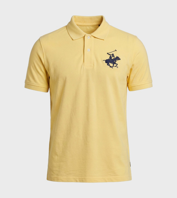 Beverly Hills Polo Club Influencers - Yellow Polo T-shirts