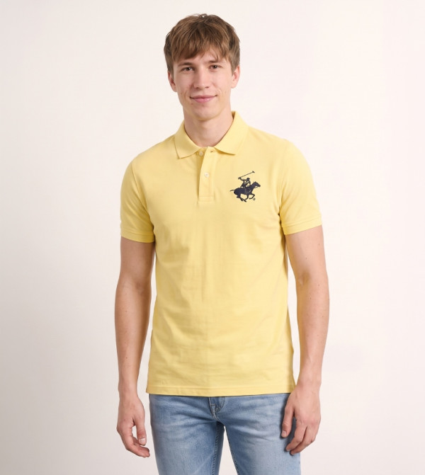 Beverly Hills Polo Club Influencers - Yellow Polo T-shirts