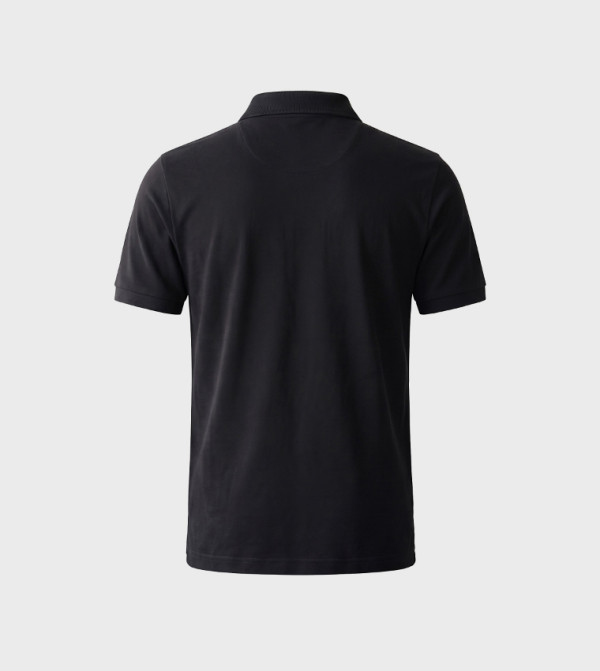 Beverly Hills Polo Club  T-Shirts - Black Polo T-shirts