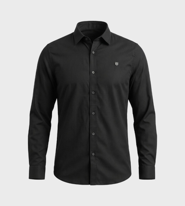 بيفرلي هيلز بولو كلوب  قمصان - أسود Long Sleeves