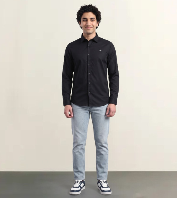 بيفرلي هيلز بولو كلوب  قمصان - أسود Long Sleeves