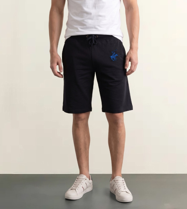Beverly Hills Polo Club  Collections - Black Casual Shorts