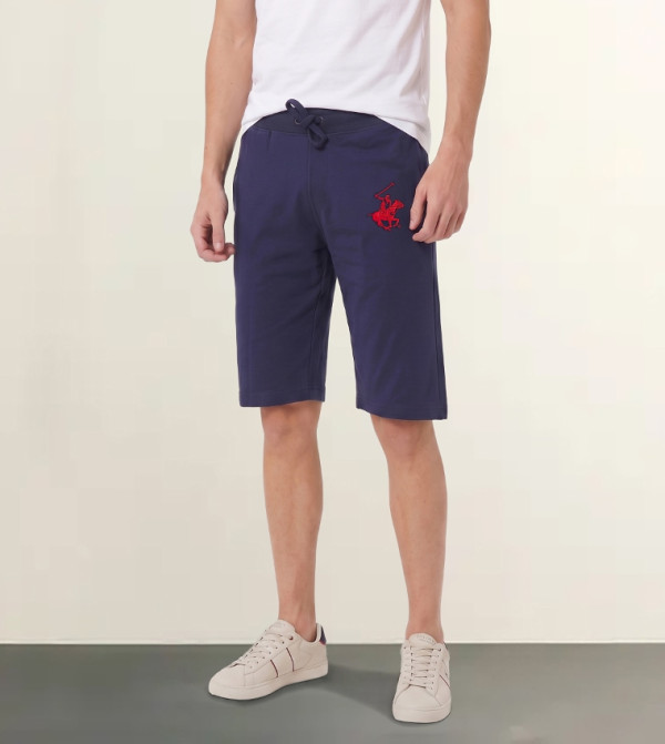 Beverly Hills Polo Club  Collections - Blue Casual Shorts