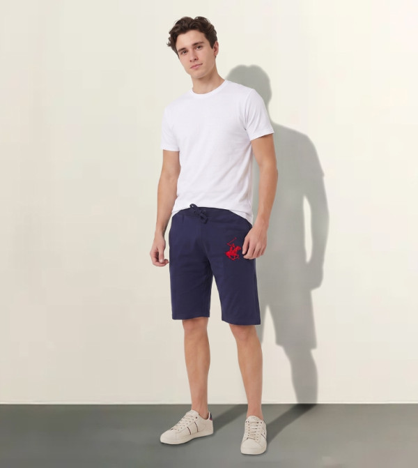 Beverly Hills Polo Club  Collections - Blue Casual Shorts