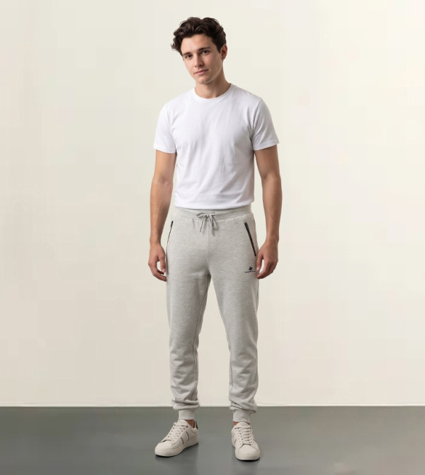 بيفرلي هيلز بولو كلوب  بناطيل جوغر - رمادي ميلانج جوغر