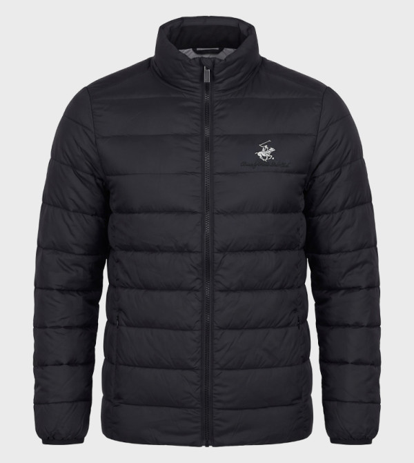 Beverly Hills Polo Club  Puffer Jackets - Black Puffer Jacket