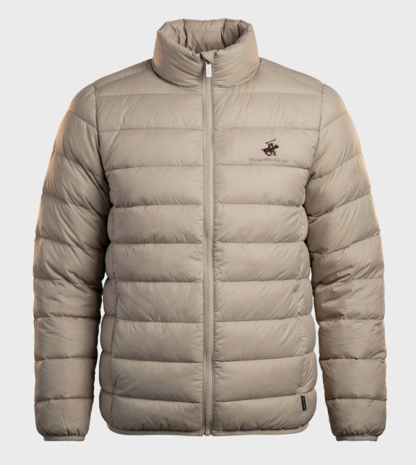 Beverly Hills Polo Club  Puffer Jackets - Light Brown Puffer Jackets