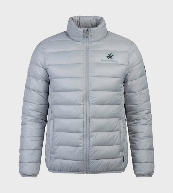 Beverly Hills Polo Club  Puffer Jackets - LIGHT GREY Puffer Jackets