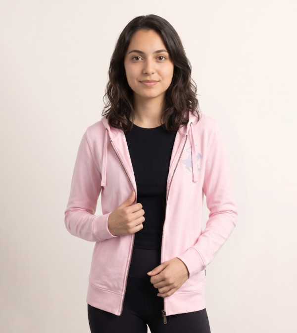 Beverly Hills Polo Club Hoodies & Sweatshirts - Pink Fashion Hoodie