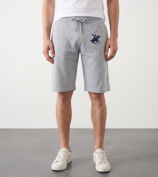 Beverly Hills Polo Club Collections - Grey Casual Shorts