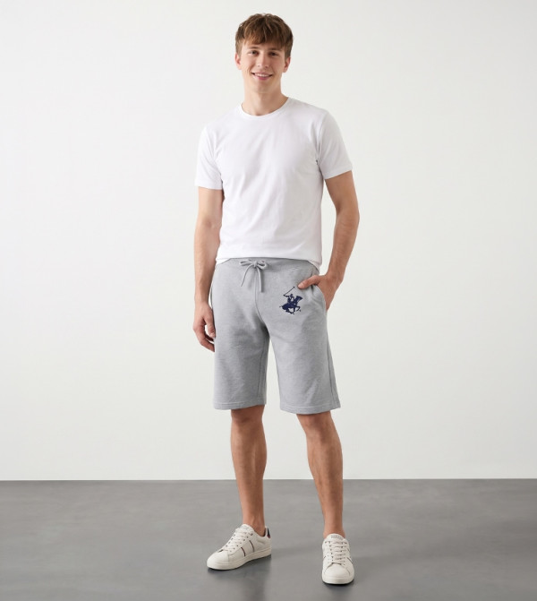 Beverly Hills Polo Club Collections - Grey Casual Shorts