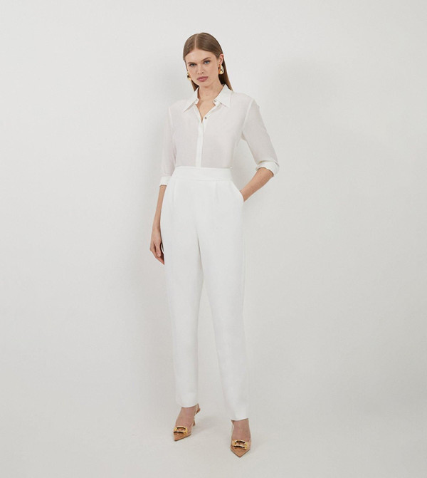 Karen Millen  - White Casual Pants