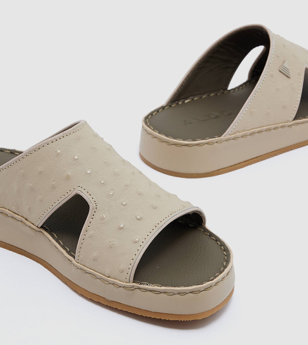 Aldo  Traditional Sandals - Khaki Traditional Sandals