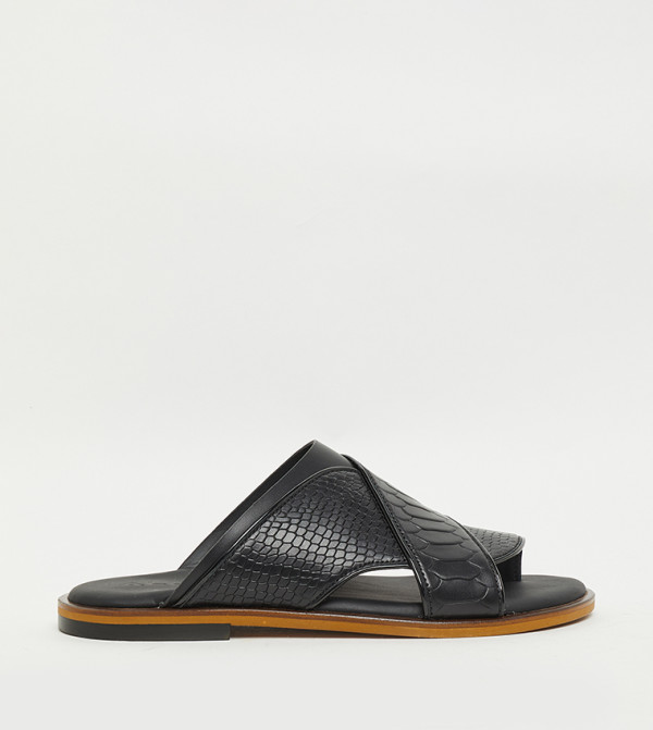 Aldo  Arabic Sandals - BLACK Arabic Sandals