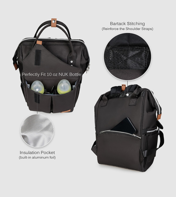 الاميدا  - أسود اكسسوارات السفر