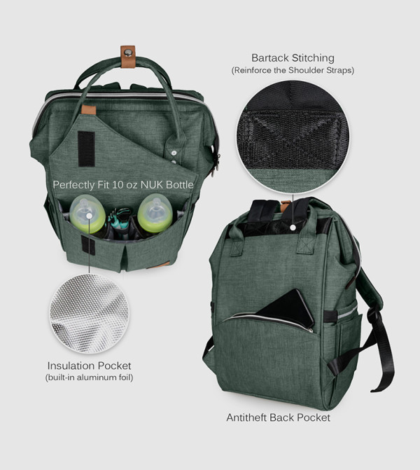 الاميدا  - أخضر اكسسوارات السفر