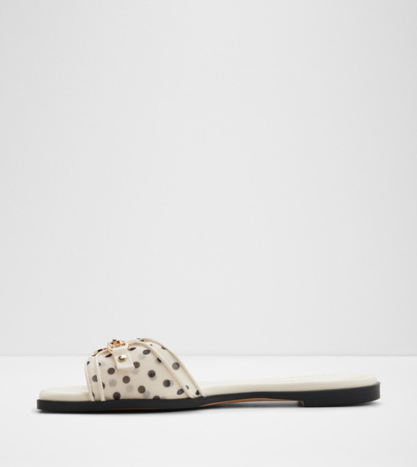 Aldo  Sandals - White Flat Sandals